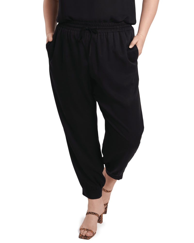 Plus size cropped joggers online